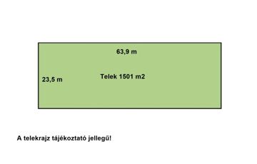 Eladó telek/földterület