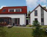 Északi part Ékességén ELADÓ Tihanyban egy új építésű ikerház!