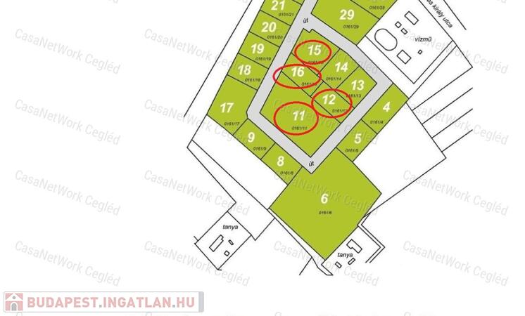 Fejlesztési telkek az Üzleti Parkban – külön-külön vagy egyben is                                 