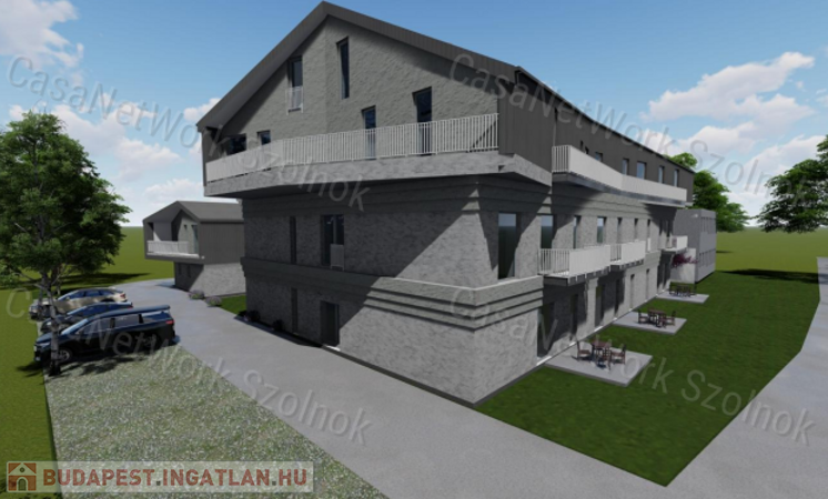 Szolnoki Tallinn városrészi 23 lakásos társasházi lakás eladó!                                 