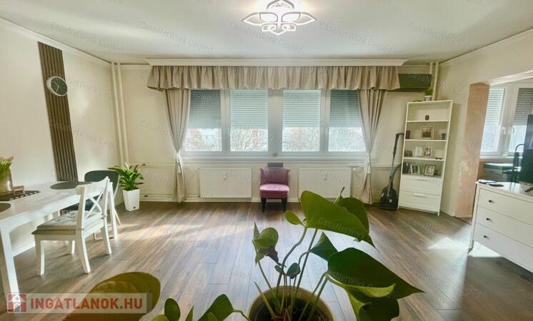 Zagyvapart közeli felújított 2 szobás lakás eladó!