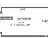 Eladó garázs Debrecen 11 500 000 Ft