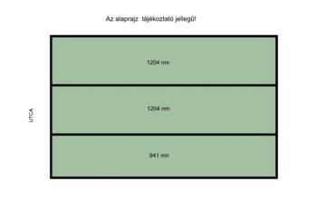 Eladó telek/földterület