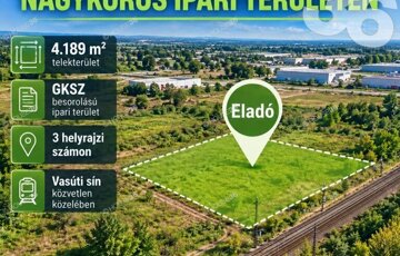 Eladó telek/földterület