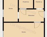 Eladó 9. emeleti, 1,5 szobás lakás egy 10 emeletes társasházban!