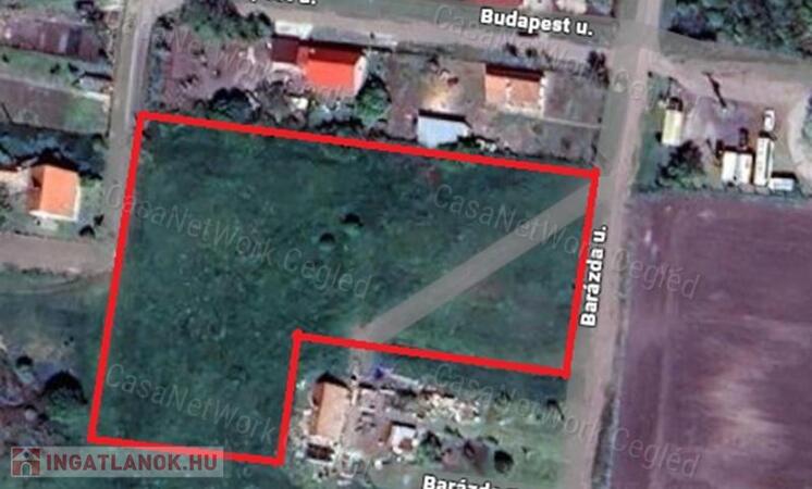 Eladó ipari terület Szolnokon közel az M4-hez!