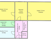 Eladó lakás Salgótarján 25 000 000 Ft