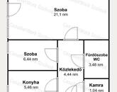 Kiadó 1. emeleti, 1+1 szobás lakás Szolnok belvárosában