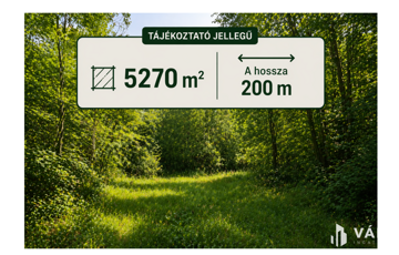 Eladó telek/földterület