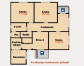 Eladó családi ház Kunbaja 14 990 000 Ft