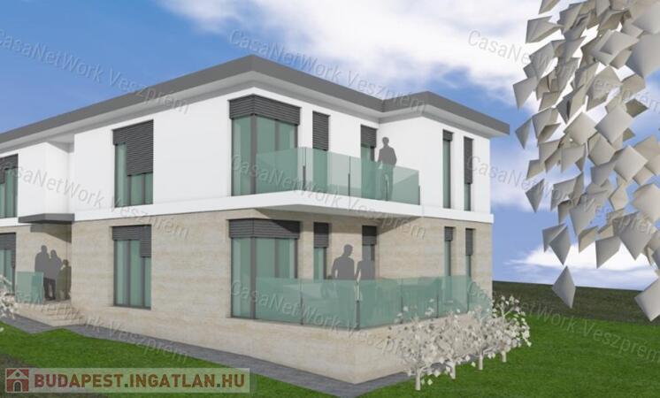 Balatonalmádiban új építésű társasházi lakás eladó                                 