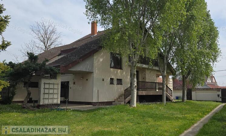 Egyedi kivitelezésű, tágas családi ház eladó Cegléden nagy telekkel!                                 