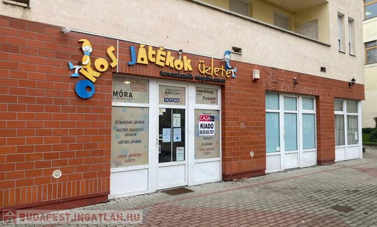 Szolnokon a Tófenék úton üzlethelyiség kiadó!                                 