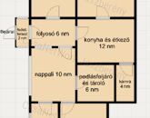 Tiszasülyön eladó egy 88 nm-es 3 szoba + nappalis tanya