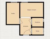 Eladó Oroszlányon egy felújított 2 szobás amerikai konyhás lakás