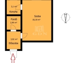 Eladó lakás Miskolc 18 800 000 Ft