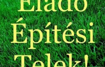 Eladó telek/földterület