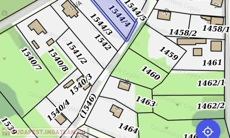 Eladó építési telek Tápiószelén                                 