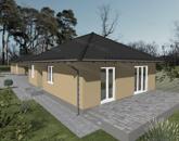 Tápiószelén épülő családi házak