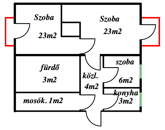 Eladó lakás Táborfalva 15 900 000 Ft
