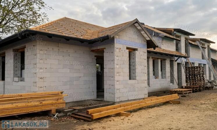Új építésű kétszintes lakás Cegléden – 77 m² (3. lakás)                                 
