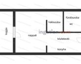 Szolnokon, belvárosi felújított, 1.emeleti, 31nm-es lakás kiadó!