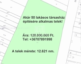 Eladó telek/földterület Hajdúnánás 120 000 000 Ft