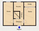 Szolnokon a Széchenyi városrészben 49 m2-es felújított lakás eladó!