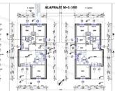 Új építésű ikerház Balatonakarattya központjában