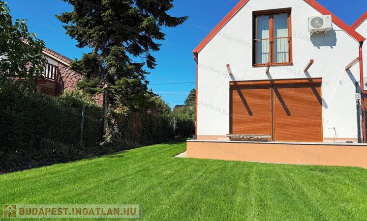 Részpanorámás új építésű ikerház sok extrával                                 