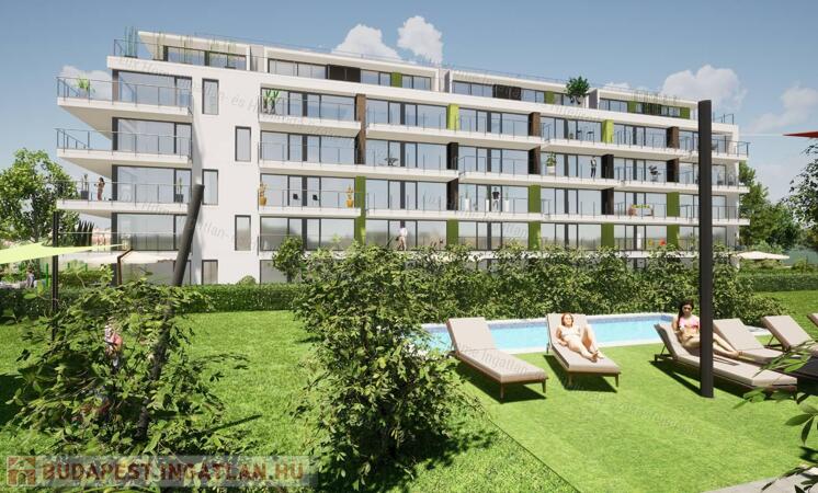 Eladó vízparti, panorámás társasházi lakások Siófokon!                                 