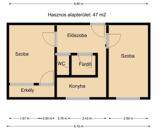 Eladó lakás Komárom 39 900 000 Ft