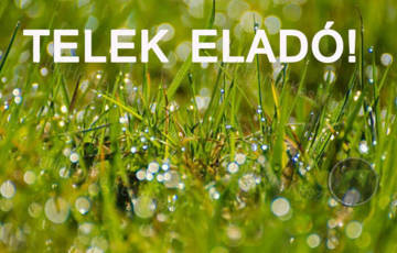 Eladó telek/földterület