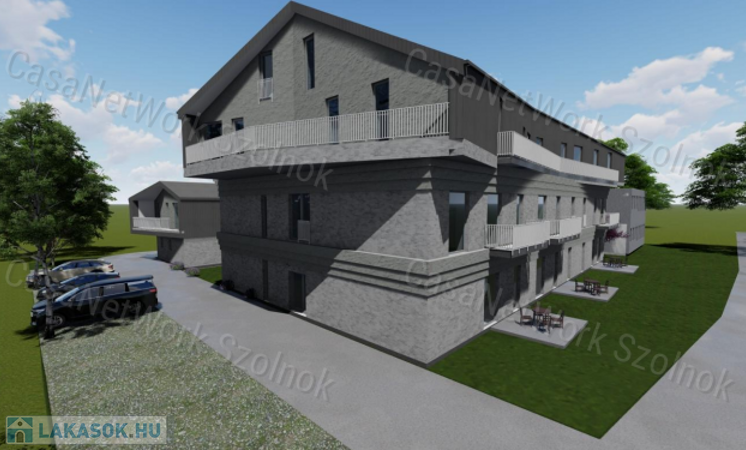 Szolnoki Tallinn városrészi 23 lakásos társasházi lakás eladó!                                 