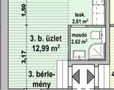 Kiadó iroda/üzlethelyiség Budapest IX. ker 140 000 Ft