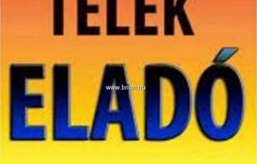 Eladó telek/földterület