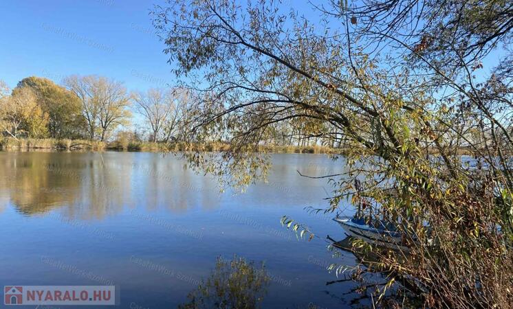 Szajolban lözvetlen vízparti nyaraló eladó!                                 