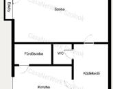 Szolnokon belvárosi erkélyes, csendes garzon kiadó!