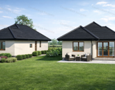 Új építésű ikerház Balatonakarattya központjában