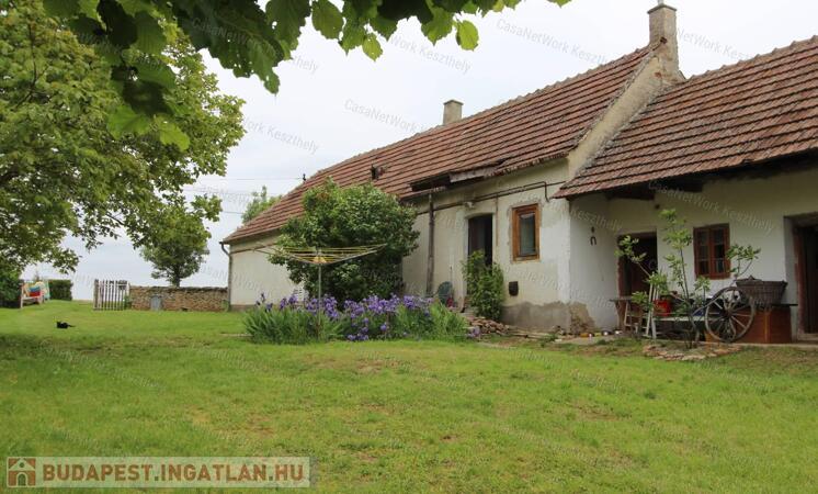 Eladó Sármelléken 86 m2-es ház melléképületekkel 3100 m2-es telken.                                 