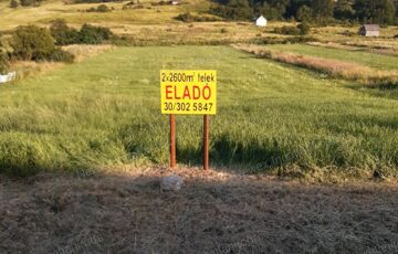 Eladó telek/földterület