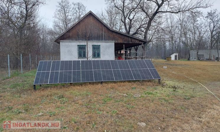 ELADÓ TÁPIÓSZENTMÁRTONBAN TANYA + 33 Ha ERDŐ