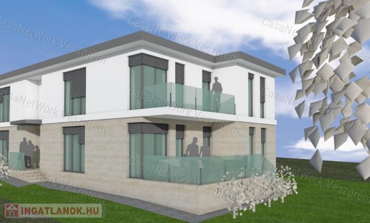 Balatonalmádiban új építésű társasházi lakás eladó
