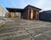 Eladó különálló horgászstég a Bokodi-tó partján, privát partszakasszal