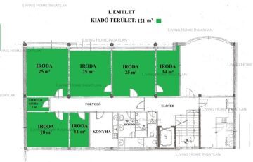 Kiadó iroda/üzlethelyiség