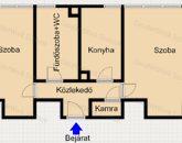 Szolnoki 49 m2-es tégla lakás eladó!