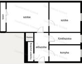 Szolnokon belvárosközeli kétszobás, földszinti lakás kiadó!