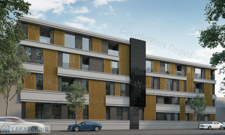 Szolnok belvárosában exkluzív lakások 34-108 nm-ig eladók!                                 