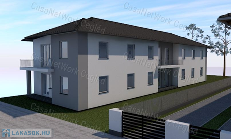 Új építésű társasházi lakások Újszászon!                                 