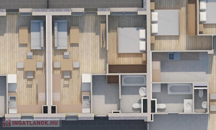 Csodálatos új építésű társasházak eladók Oroszlányban